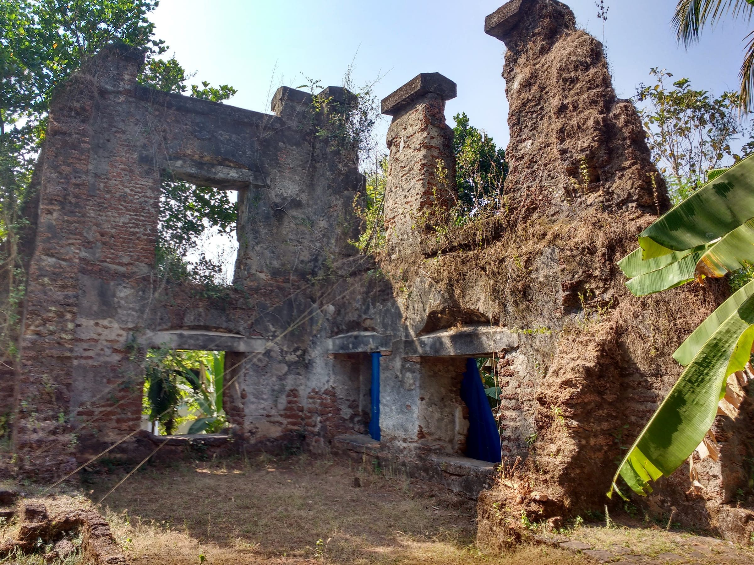 The remains of a fort that once guarded Kerala's coastline and trade routes.