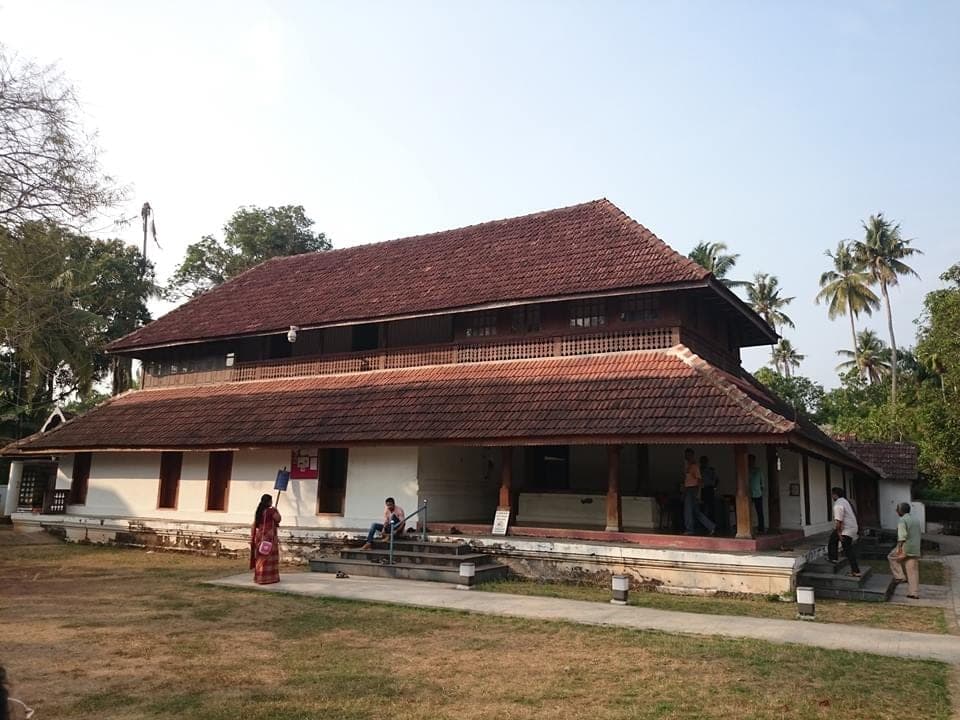 A traditional Kerala tharavad, the ancestral home at the centre of the joint family system.