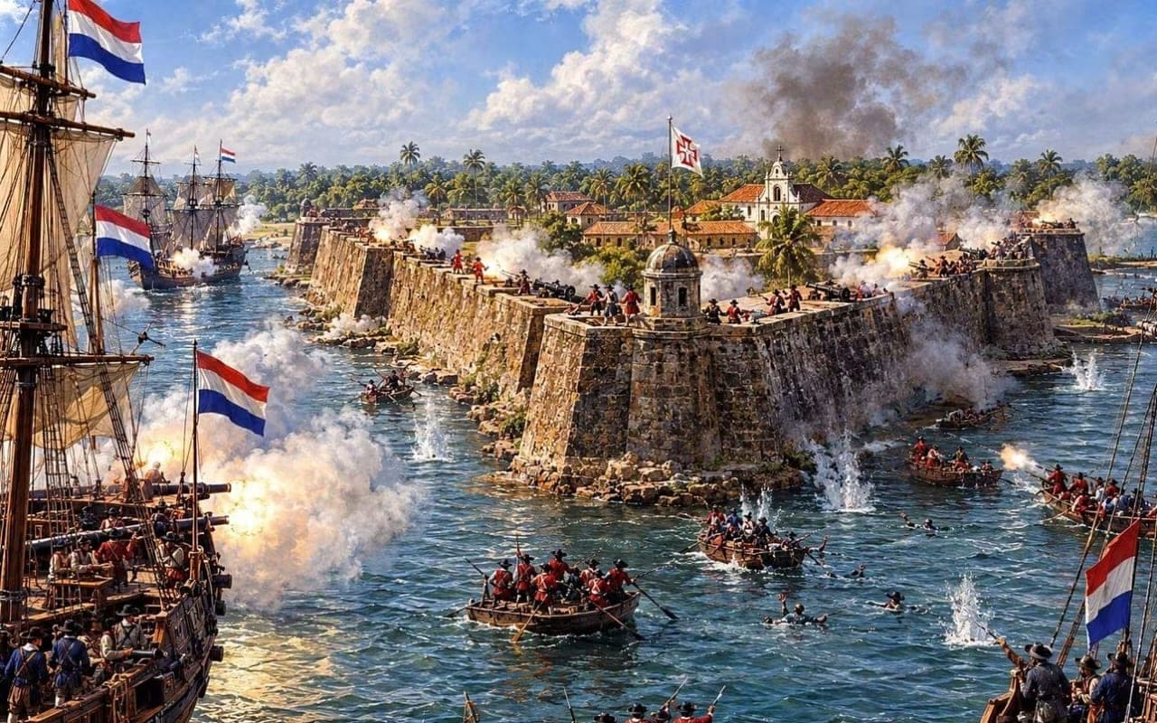 The Dutch Attack on Kodungallur Fort – AD 1662